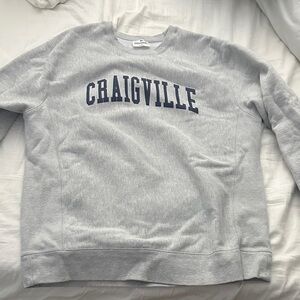 Craigville Light Gray Crewneck Sweater